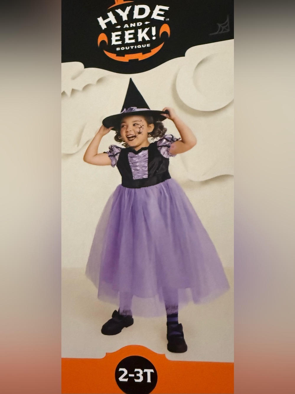 Hyde and Eek! Fancy Witch Costume for Toddler Girls Size (2-3T)